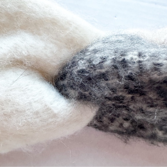 Urban Outfitters Gabby Twist Knit Headband In White & Grey NWT - Picture 5 of 9
